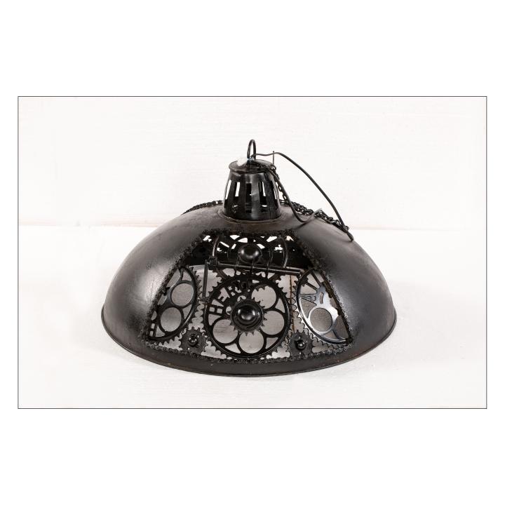 Black hanging lamp industrial chain steampunk indistriee